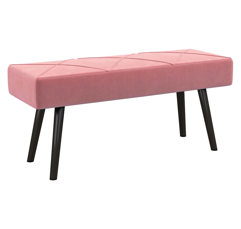Image 929592_ST04.jpg, Product 929-592 / Price $84.99 - $104.99, HOMCOM 39" End of Bed Bench, Upholstered Entryway Bench for Living Room from HOMCOM on TSC.ca's Home & Garden department