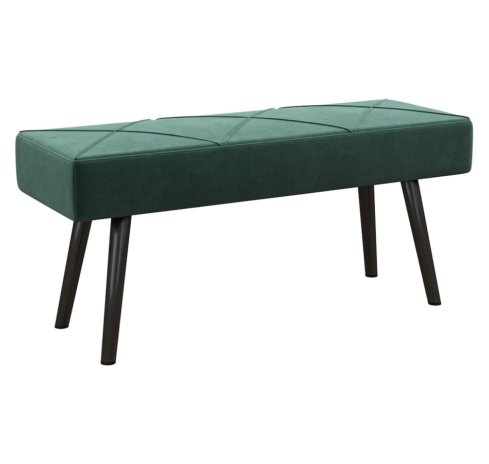 Image 929592_ST05.jpg, Product 929-592 / Price $84.99 - $104.99, HOMCOM 39" End of Bed Bench, Upholstered Entryway Bench for Living Room from HOMCOM on TSC.ca's Home & Garden department