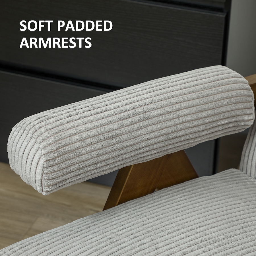 Image 929596_ALTMORE12.jpg, Product 929-596 / Price $135.99 - $174.99, HOMCOM Accent Chair with Wide Seat and Padded Armrests from HOMCOM on TSC.ca's Home & Garden department