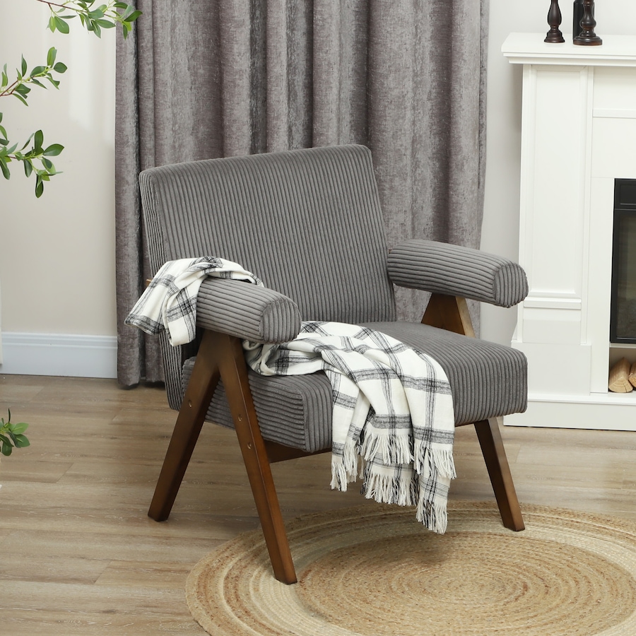 Image 929596_ALTMORE17.jpg, Product 929-596 / Price $135.99 - $174.99, HOMCOM Accent Chair with Wide Seat and Padded Armrests from HOMCOM on TSC.ca's Home & Garden department