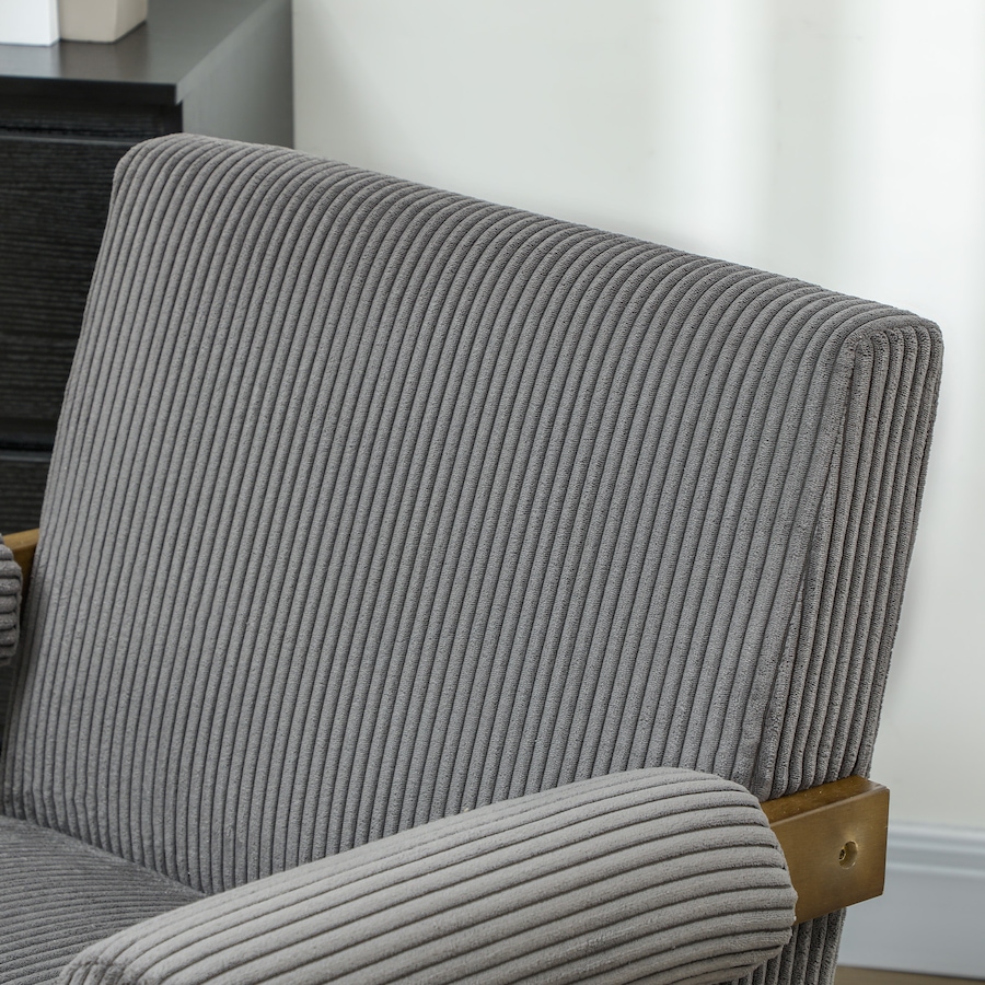 Image 929596_ALTMORE23.jpg, Product 929-596 / Price $135.99 - $174.99, HOMCOM Accent Chair with Wide Seat and Padded Armrests from HOMCOM on TSC.ca's Home & Garden department