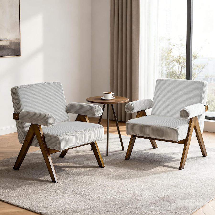 Image 929596_ALTMORE34.jpg, Product 929-596 / Price $135.99 - $174.99, HOMCOM Accent Chair with Wide Seat and Padded Armrests from HOMCOM on TSC.ca's Home & Garden department