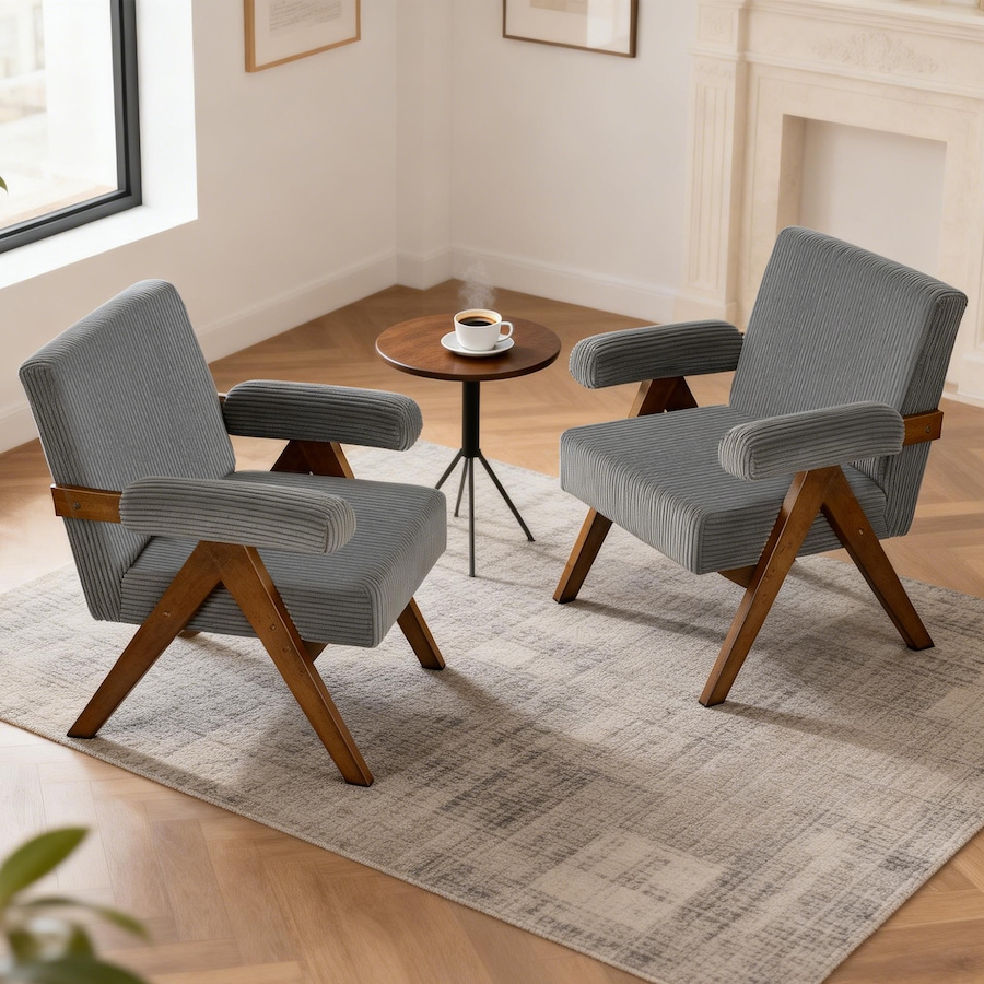 Image 929596_ALTMORE35.jpg, Product 929-596 / Price $135.99 - $174.99, HOMCOM Accent Chair with Wide Seat and Padded Armrests from HOMCOM on TSC.ca's Home & Garden department