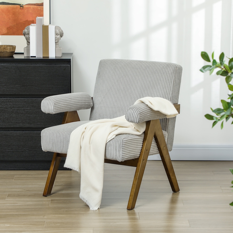 Image 929596_ALTMORE9.jpg, Product 929-596 / Price $135.99 - $174.99, HOMCOM Accent Chair with Wide Seat and Padded Armrests from HOMCOM on TSC.ca's Home & Garden department