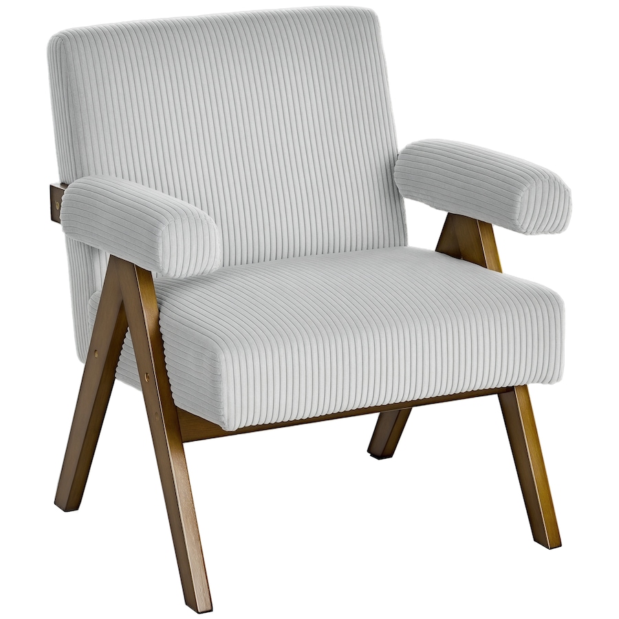 Image 929596_ST02.jpg, Product 929-596 / Price $135.99 - $174.99, HOMCOM Accent Chair with Wide Seat and Padded Armrests from HOMCOM on TSC.ca's Home & Garden department