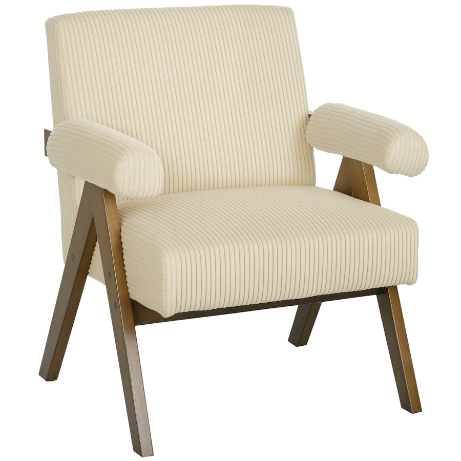 Image 929596_ST04.jpg, Product 929-596 / Price $135.99 - $174.99, HOMCOM Accent Chair with Wide Seat and Padded Armrests from HOMCOM on TSC.ca's Home & Garden department