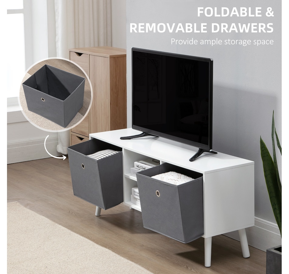 Image 929601_ALTMORE12.jpg, Product 929-601 / Price $92.99 - $94.99, HOMCOM TV Stand Cabinet with Shelves, Drawers for Living Room from HOMCOM on TSC.ca's Home & Garden department