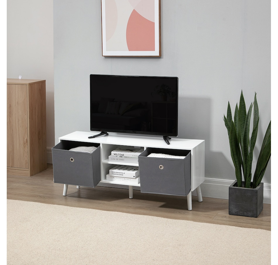 Image 929601_ALTMORE15.jpg, Product 929-601 / Price $92.99 - $94.99, HOMCOM TV Stand Cabinet with Shelves, Drawers for Living Room from HOMCOM on TSC.ca's Home & Garden department