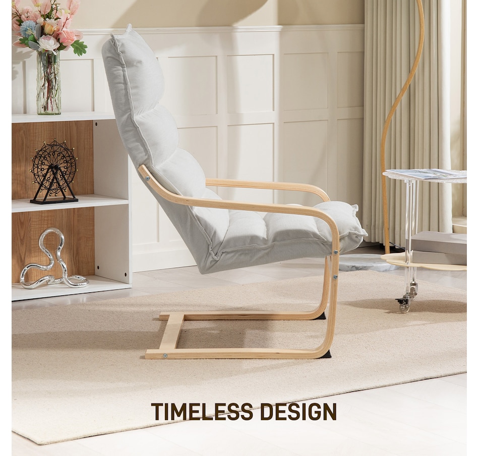 Image 929605_ALTMORE12.jpg, Product 929-605 / Price $119.99 - $124.99, HOMCOM Birch Wood Fabric Modern Armchair, Accent Chair from HOMCOM on TSC.ca's Home & Garden department