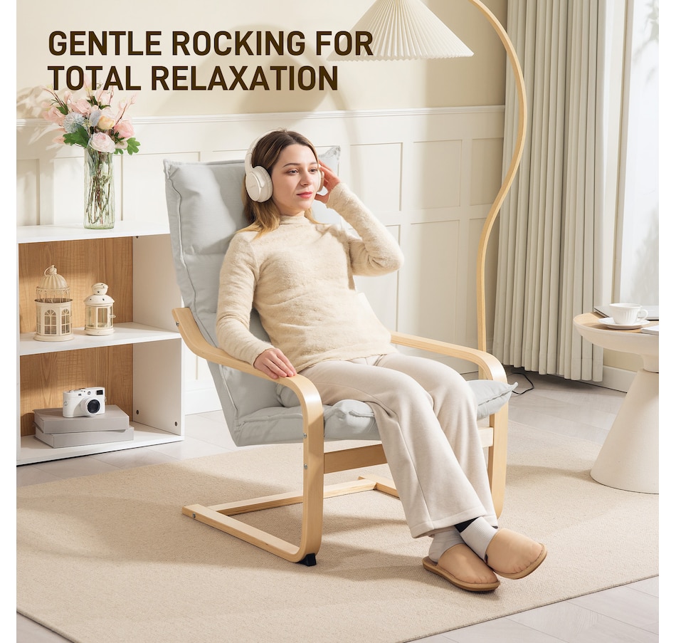 Image 929605_ALTMORE13.jpg, Product 929-605 / Price $119.99 - $124.99, HOMCOM Birch Wood Fabric Modern Armchair, Accent Chair from HOMCOM on TSC.ca's Home & Garden department