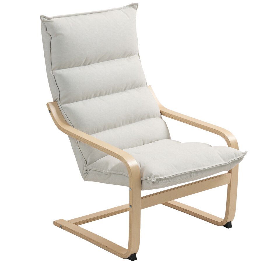 Image 929605_ST02.jpg, Product 929-605 / Price $119.99 - $124.99, HOMCOM Birch Wood Fabric Modern Armchair, Accent Chair from HOMCOM on TSC.ca's Home & Garden department