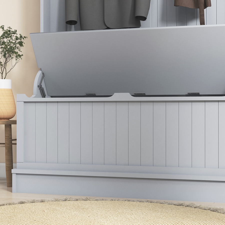 Image 929636_ALTMORE7.jpg, Product 929-636 / Price $179.99, HOMCOM 3-In-1 Hall Tree Storage Bench and Coat Rack with 5 Double Hooks from HOMCOM on TSC.ca's Home & Garden department