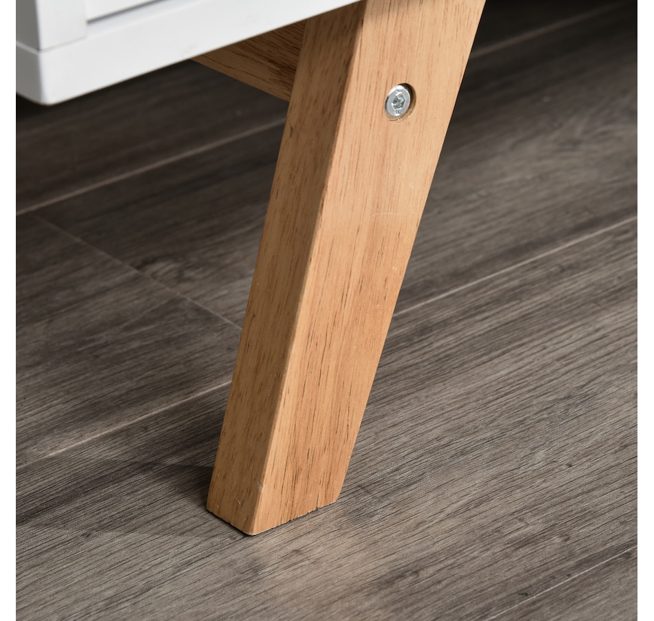 Image 929645_ALTMORE8.jpg, Product 929-645 / Price $174.99, HOMCOM TV Stand Media Entertainment Center Living Room Elegent Style White from HOMCOM on TSC.ca's Home & Garden department