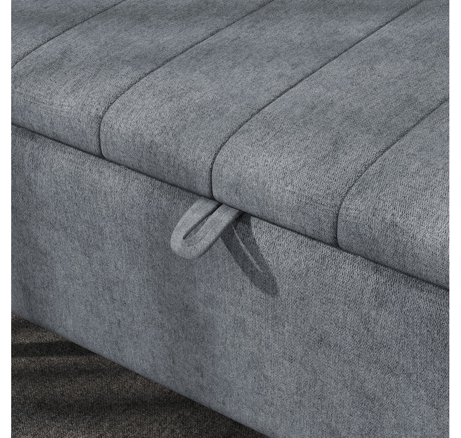 Image 929657_ALTMORE16.jpg, Product 929-657 / Price $134.99 - $144.99, HOMCOM Storage Ottoman Bench, Linen Fabric Footstool from HOMCOM on TSC.ca's Home & Garden department