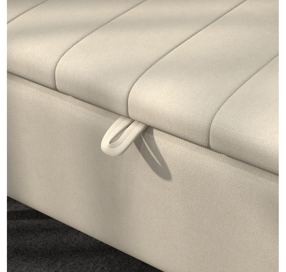 Image 929657_ALTMORE40.jpg, Product 929-657 / Price $134.99 - $144.99, HOMCOM Storage Ottoman Bench, Linen Fabric Footstool from HOMCOM on TSC.ca's Home & Garden department