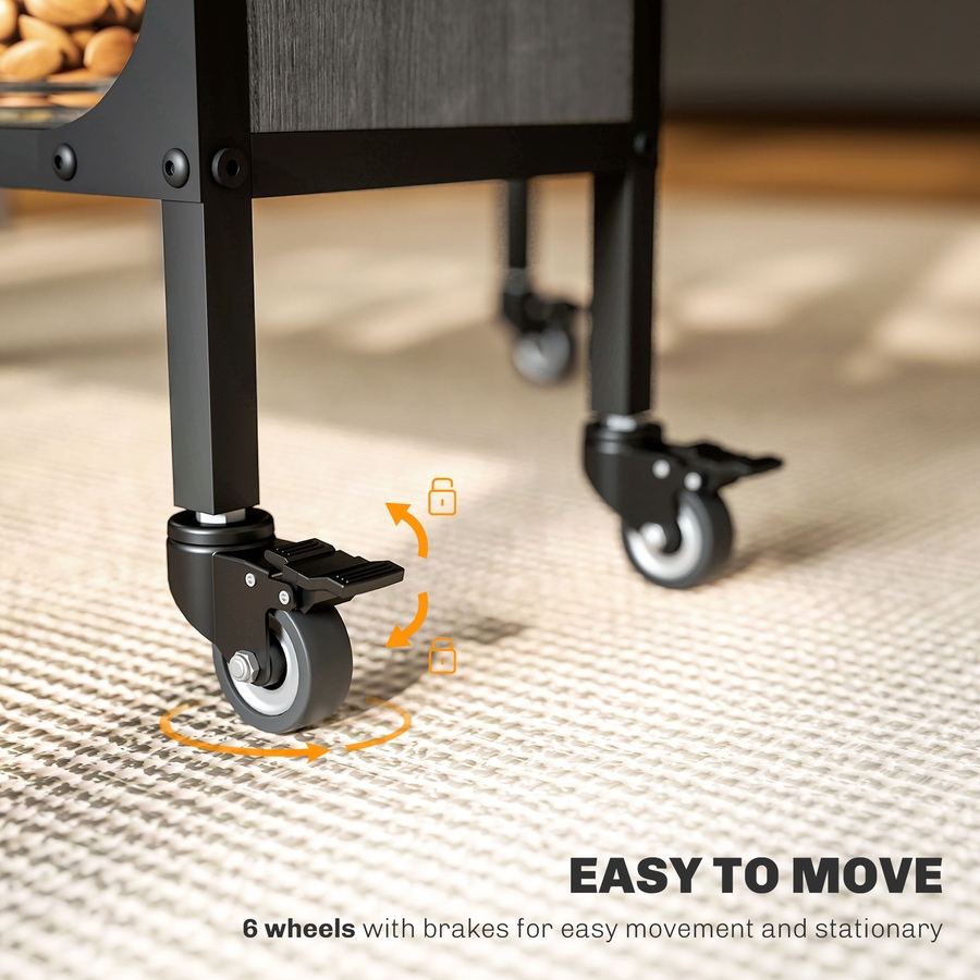 Image 929660_ALTMORE5.jpg, Product 929-660 / Price $149.99 - $159.99, HOMCOM Mobile Folding Table Kitchen Table Extendable Dining Table With Storage from HOMCOM on TSC.ca's Home & Garden department