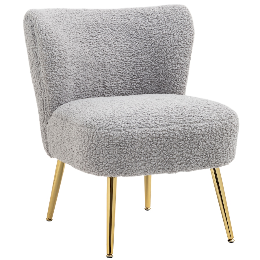 Image 929668_ST01.jpg, Product 929-668 / Price $189.99, HOMCOM Accent Chair Side Chairs for Living Room with Gold Steel Legs from HOMCOM on TSC.ca's Home & Garden department