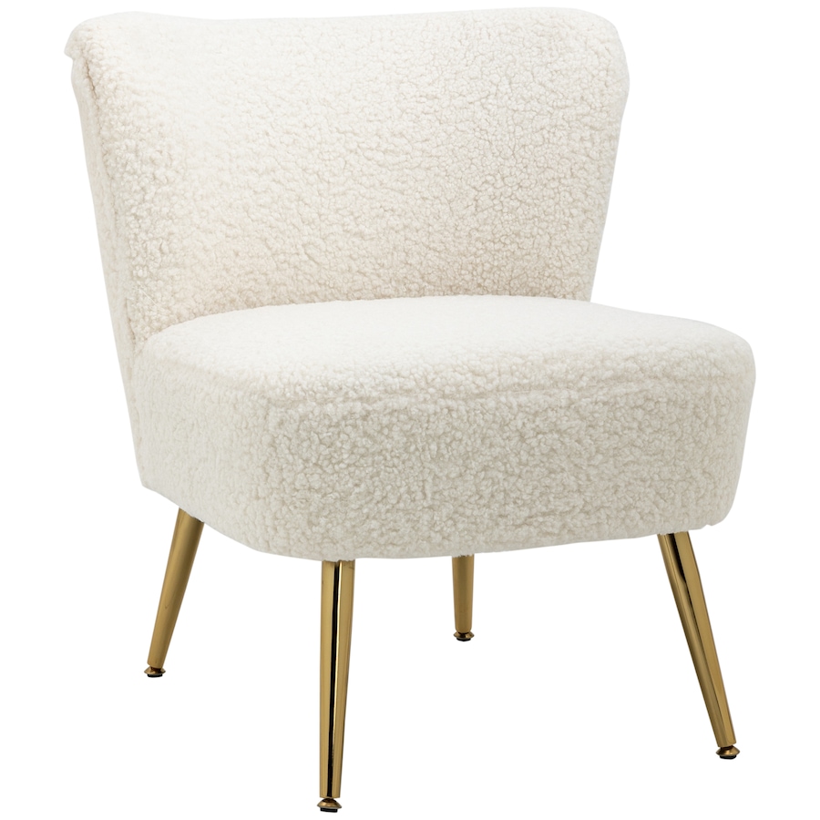 Image 929668_ST02.jpg, Product 929-668 / Price $189.99, HOMCOM Accent Chair Side Chairs for Living Room with Gold Steel Legs from HOMCOM on TSC.ca's Home & Garden department