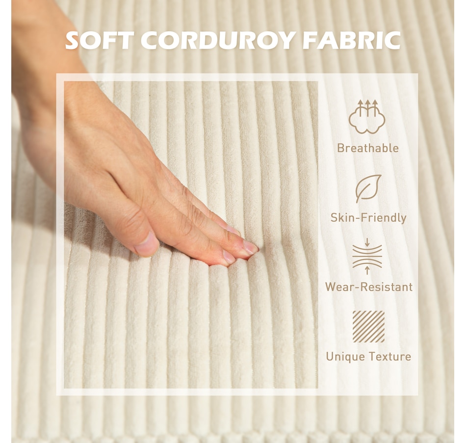 Image 929673_ALTMORE5.jpg, Product 929-673 / Price $549.99, HOMCOM L Shape Sofa with Chaise Lounge Fabric 3 Seater Corner Sofa from HOMCOM on TSC.ca's Home & Garden department