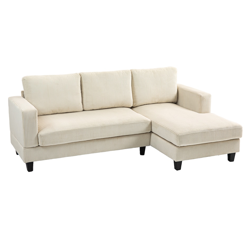 Image 929673_ST01.jpg, Product 929-673 / Price $549.99, HOMCOM L Shape Sofa with Chaise Lounge Fabric 3 Seater Corner Sofa from HOMCOM on TSC.ca's Home & Garden department