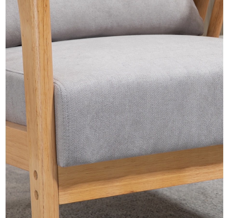 Image 929677_ALTMORE16.jpg, Product 929-677 / Price $169.99, HOMCOM Accent Chairs with Pillow, Cushioned Seat and Back, Arm Chair from HOMCOM on TSC.ca's Home & Garden department