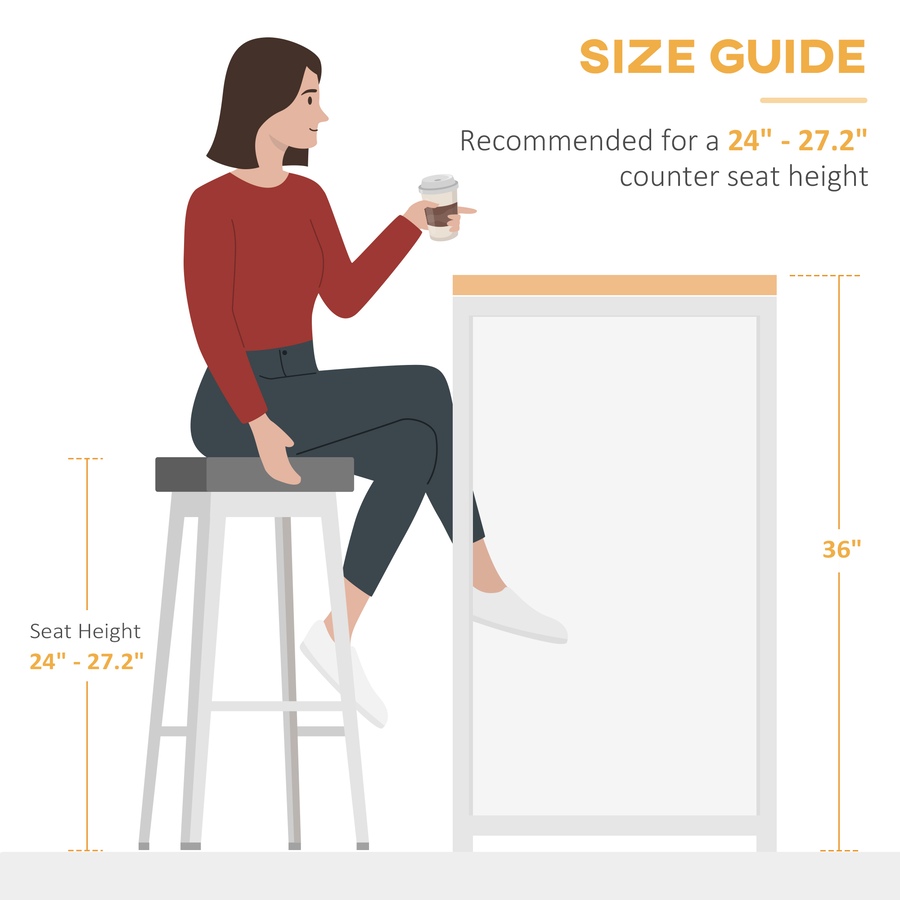 Image 929684_ALTMORE6.jpg, Product 929-684 / Price $149.99 - $154.99, HOMCOM Extendable Bar Table with Storage Foldable Counter Height Table from HOMCOM on TSC.ca's Home & Garden department