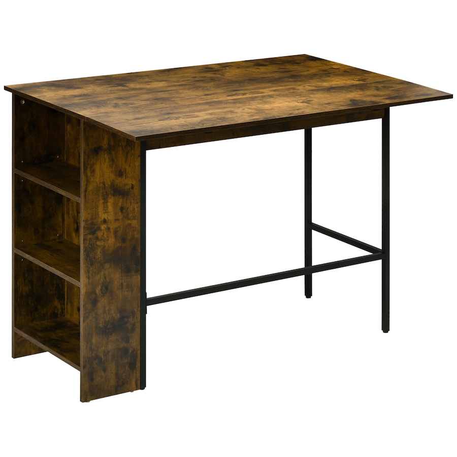 Image 929684_ST01.jpg, Product 929-684 / Price $149.99 - $154.99, HOMCOM Extendable Bar Table with Storage Foldable Counter Height Table from HOMCOM on TSC.ca's Home & Garden department