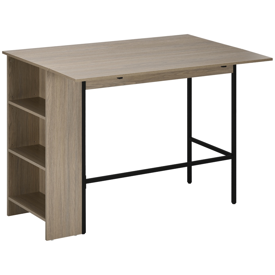 Image 929684_ST02.jpg, Product 929-684 / Price $149.99 - $154.99, HOMCOM Extendable Bar Table with Storage Foldable Counter Height Table from HOMCOM on TSC.ca's Home & Garden department