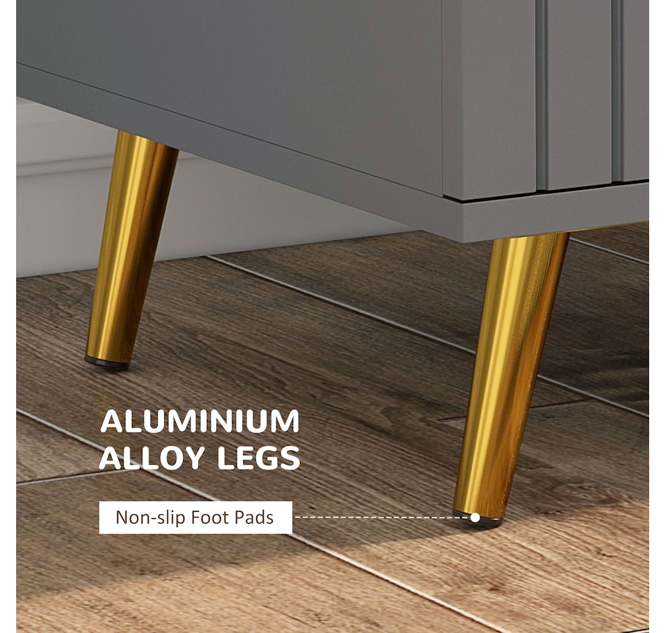 Image 929686_ALTMORE18.jpg, Product 929-686 / Price $99.99 - $149.99, HOMCOM Bedroom Chest of Drawers, Drawer Dresser with Aluminium Legs from HOMCOM on TSC.ca's Home & Garden department