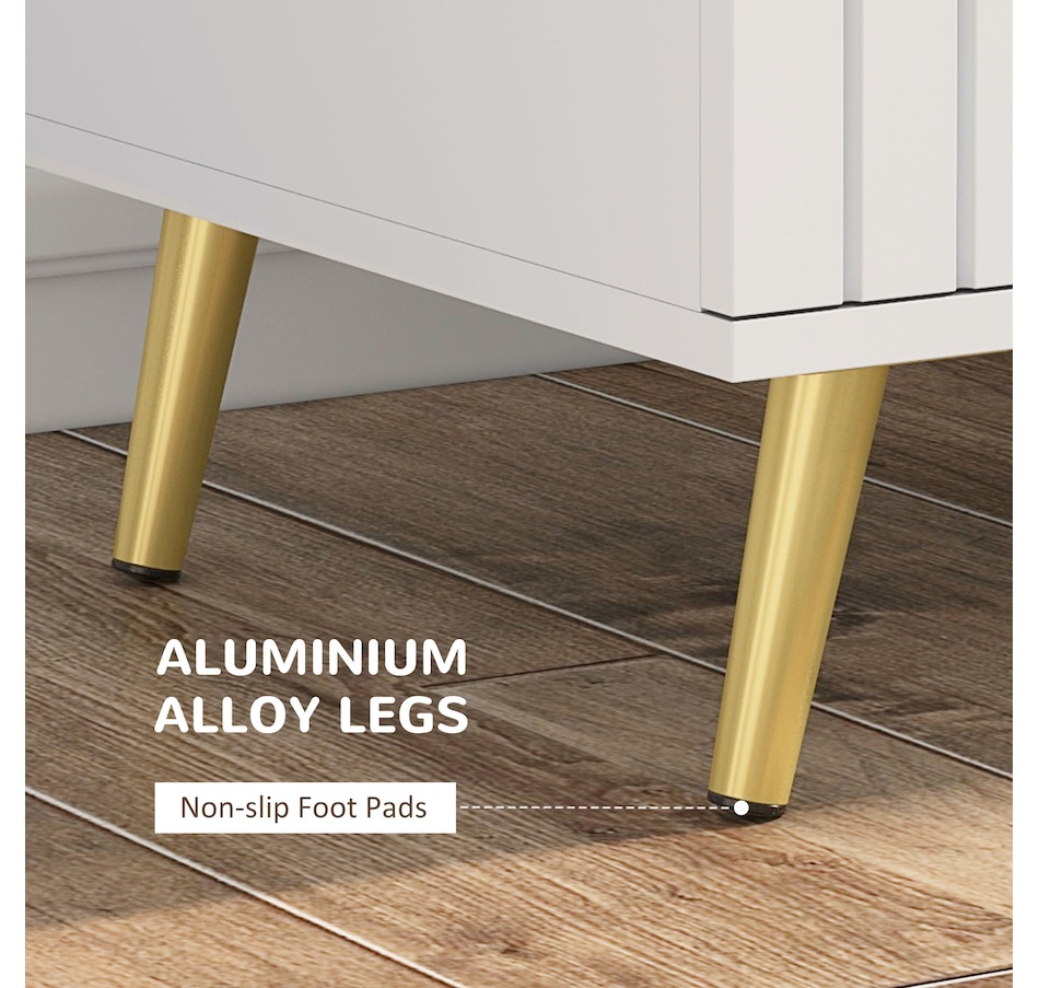 Image 929686_ALTMORE4.jpg, Product 929-686 / Price $99.99 - $149.99, HOMCOM Bedroom Chest of Drawers, Drawer Dresser with Aluminium Legs from HOMCOM on TSC.ca's Home & Garden department