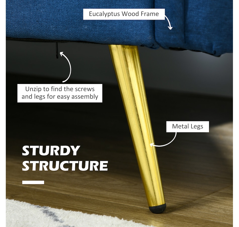 Image 929687_ALTMORE12.jpg, Product 929-687 / Price $309.99, HOMCOM 56" Loveseat Sofa with Cushions and Pillows 2 Seater Couch from HOMCOM on TSC.ca's Home & Garden department