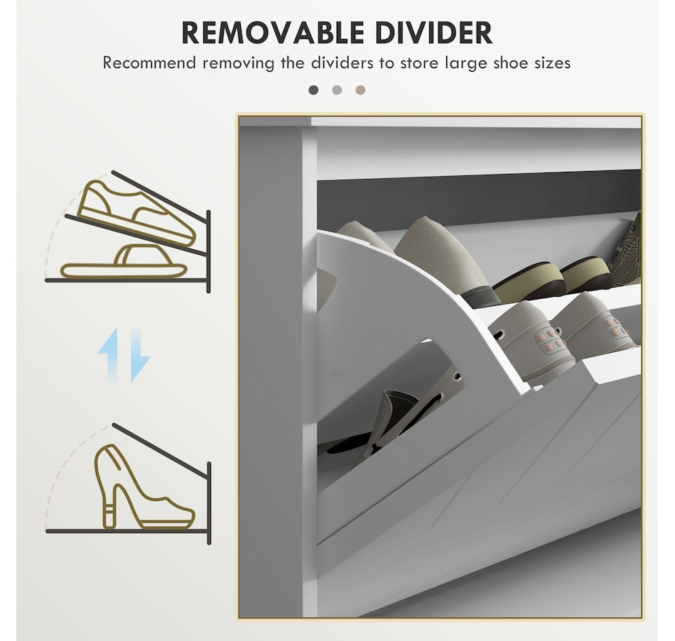 Image 929708_ALTMORE21.jpg, Product 929-708 / Price $94.99 - $114.99, HOMCOM Shoe Bench with Flip Drawer and Cushion for Entryway from HOMCOM on TSC.ca's Home & Garden department