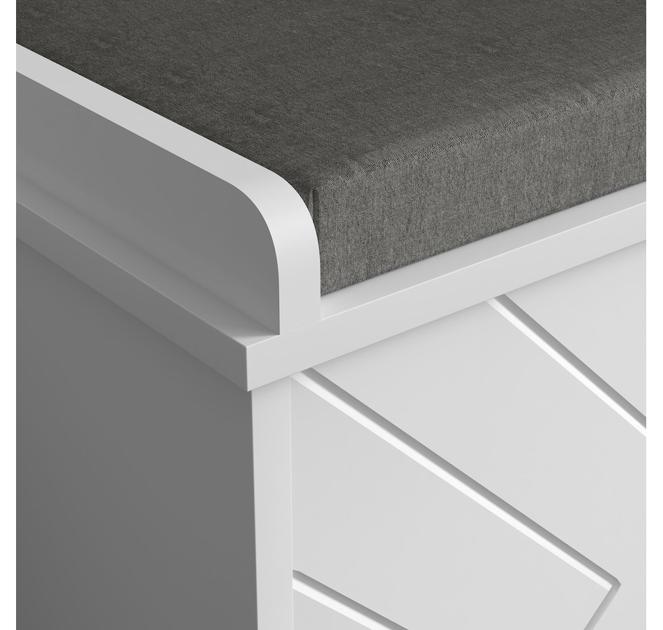 Image 929708_ALTMORE7.jpg, Product 929-708 / Price $94.99 - $114.99, HOMCOM Shoe Bench with Flip Drawer and Cushion for Entryway from HOMCOM on TSC.ca's Home & Garden department