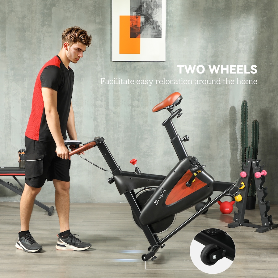 Image 929736_ALTMORE5.jpg, Product 929-736 / Price $169.99, Soozier Exercise Bike, Quiet Stationary Bike w/ LCD Display, Black from Soozier on TSC.ca's Health & Fitness department