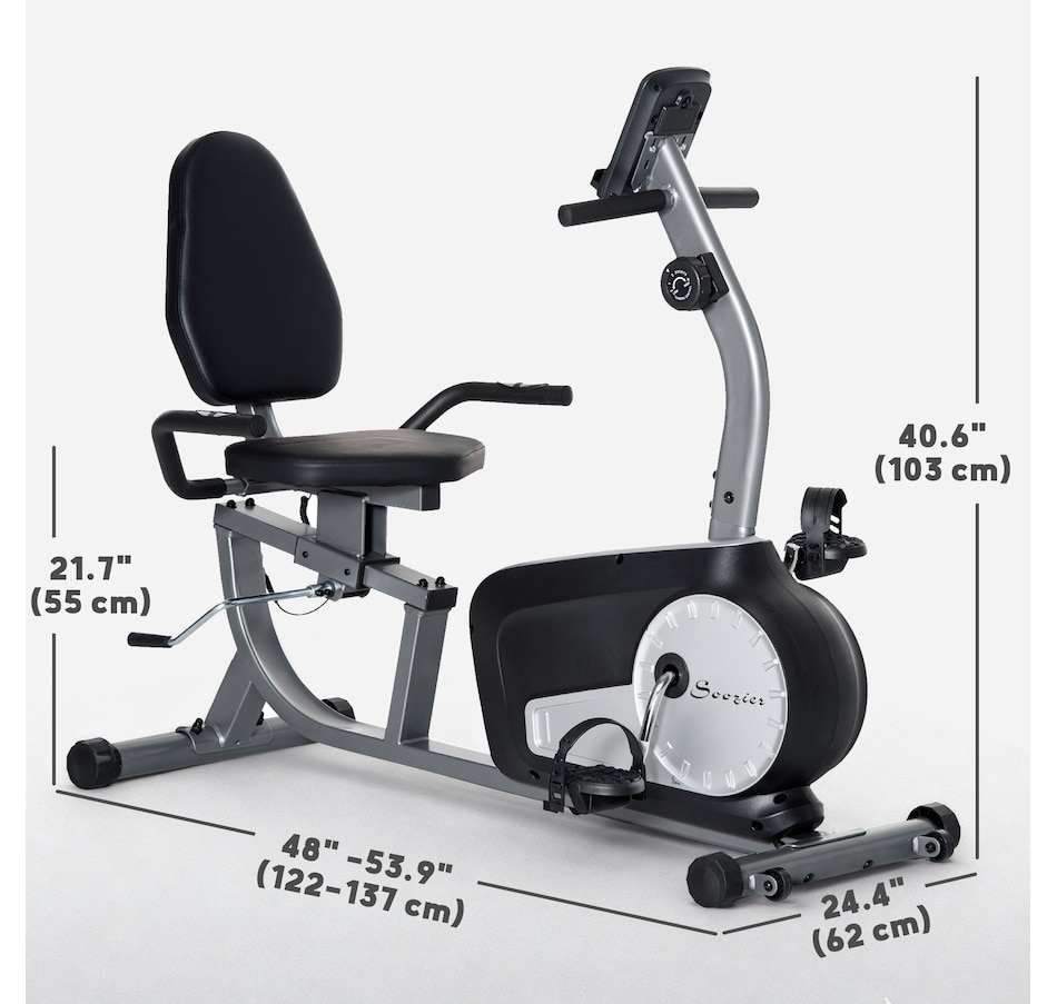 Image 929741_ALTMORE2.jpg, Product 929-741 / Price $259.99, Soozier Exercise Bike, Stationary Bike with 8-Level Magnetic Resistance from Soozier on TSC.ca's Health & Fitness department