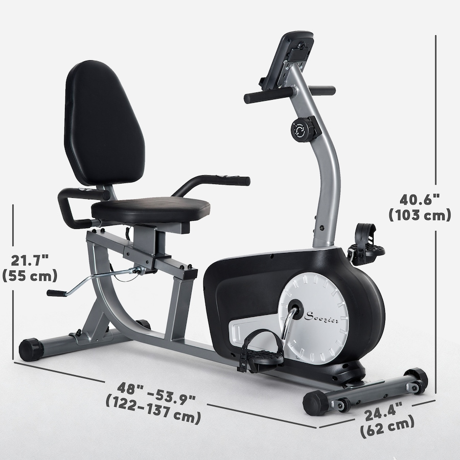 Image 929741_ALTMORE2.jpg, Product 929-741 / Price $289.99, Soozier Exercise Bike, Stationary Bike with 8-Level Magnetic Resistance from Soozier on TSC.ca's Health & Fitness department