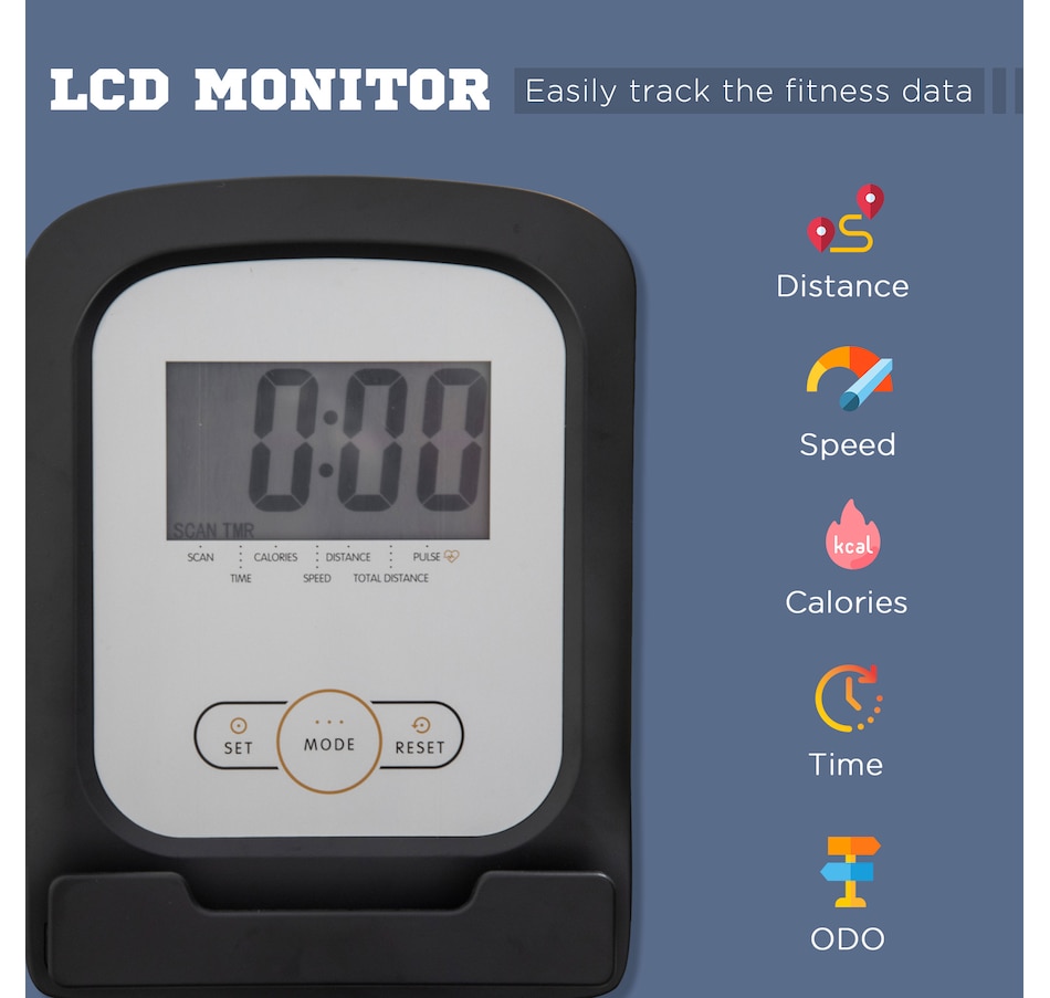 Image 929741_ALTMORE4.jpg, Product 929-741 / Price $259.99, Soozier Exercise Bike, Stationary Bike with 8-Level Magnetic Resistance from Soozier on TSC.ca's Health & Fitness department