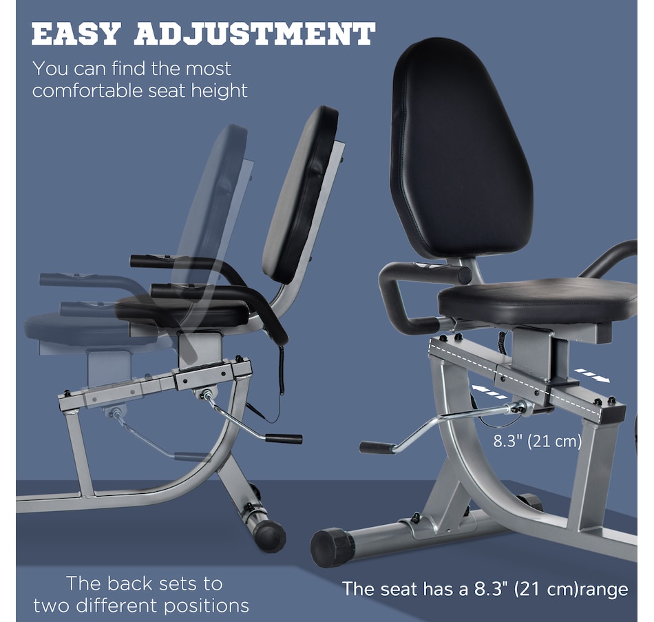 Image 929741_ALTMORE5.jpg, Product 929-741 / Price $259.99, Soozier Exercise Bike, Stationary Bike with 8-Level Magnetic Resistance from Soozier on TSC.ca's Health & Fitness department