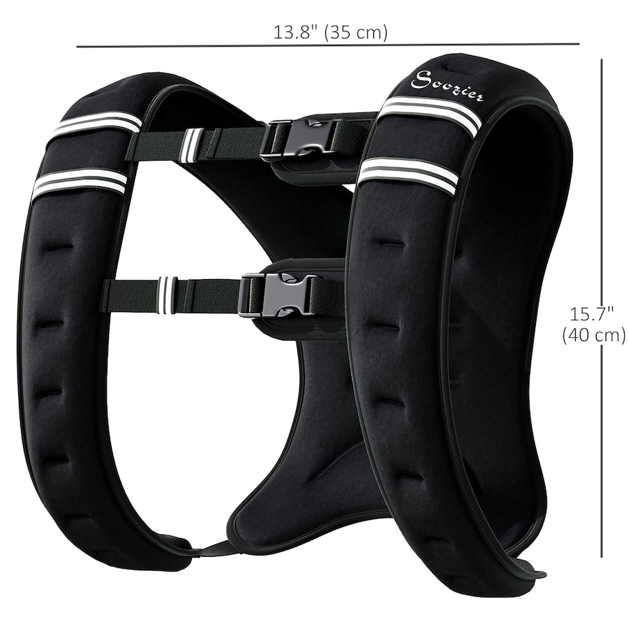 Image 929795_ALTMORE2.jpg, Product 929-795 / Price $28.99, Soozier 11 lbs Weighted Vest, Weight Vest with adjustable Straps from Soozier on TSC.ca's Health & Fitness department