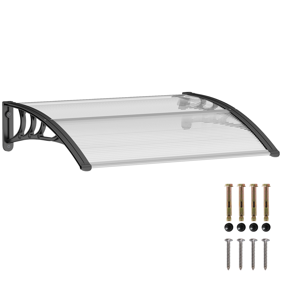 Image 929841.jpg, Product 929-841 / Price $74.99, Outsunny Window Awning, Polycarbonate Cover Patio Awnings, White from Outsunny on TSC.ca's Home & Garden department
