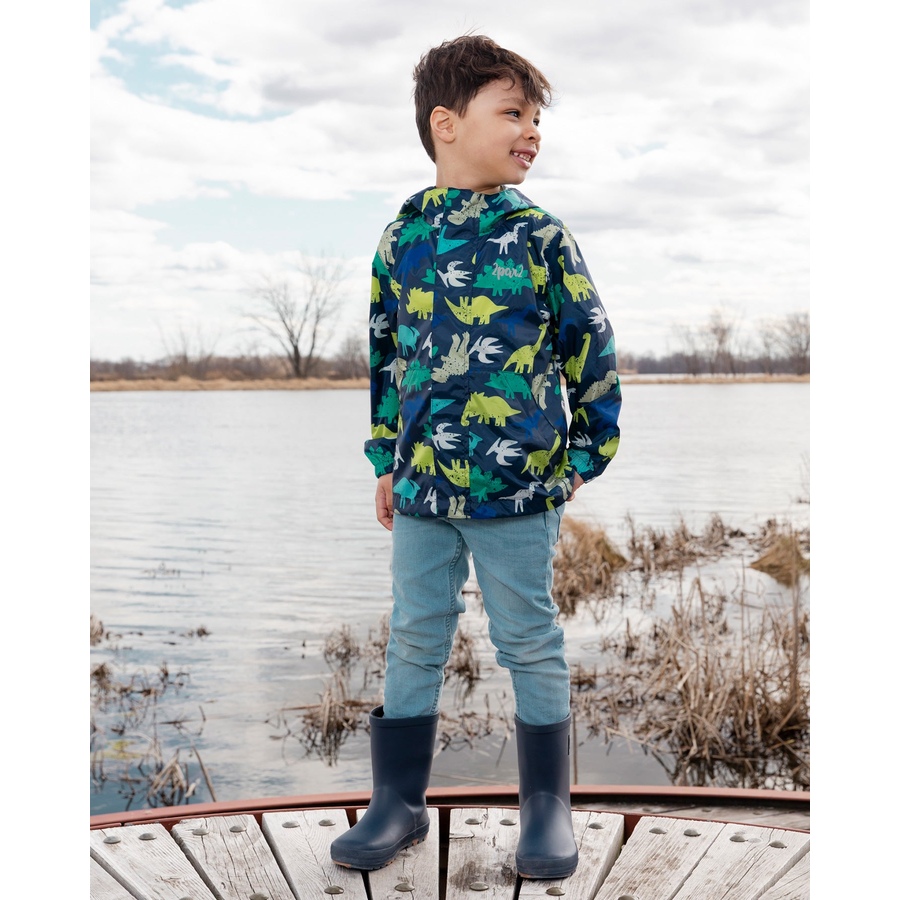Image 930009_ALTMORE2.jpg, Product 930-009 / Price $44.80 - $48.30, Packable Dinosaur Windbreaker in Polyester from Deux par Deux on TSC.ca's Fashion department
