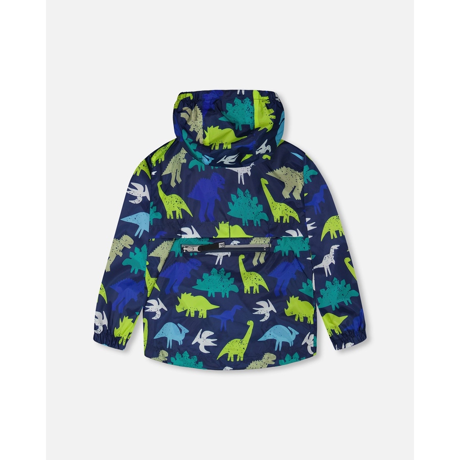 Image 930009_ALTMORE3.jpg, Product 930-009 / Price $44.80 - $48.30, Packable Dinosaur Windbreaker in Polyester from Deux par Deux on TSC.ca's Fashion department