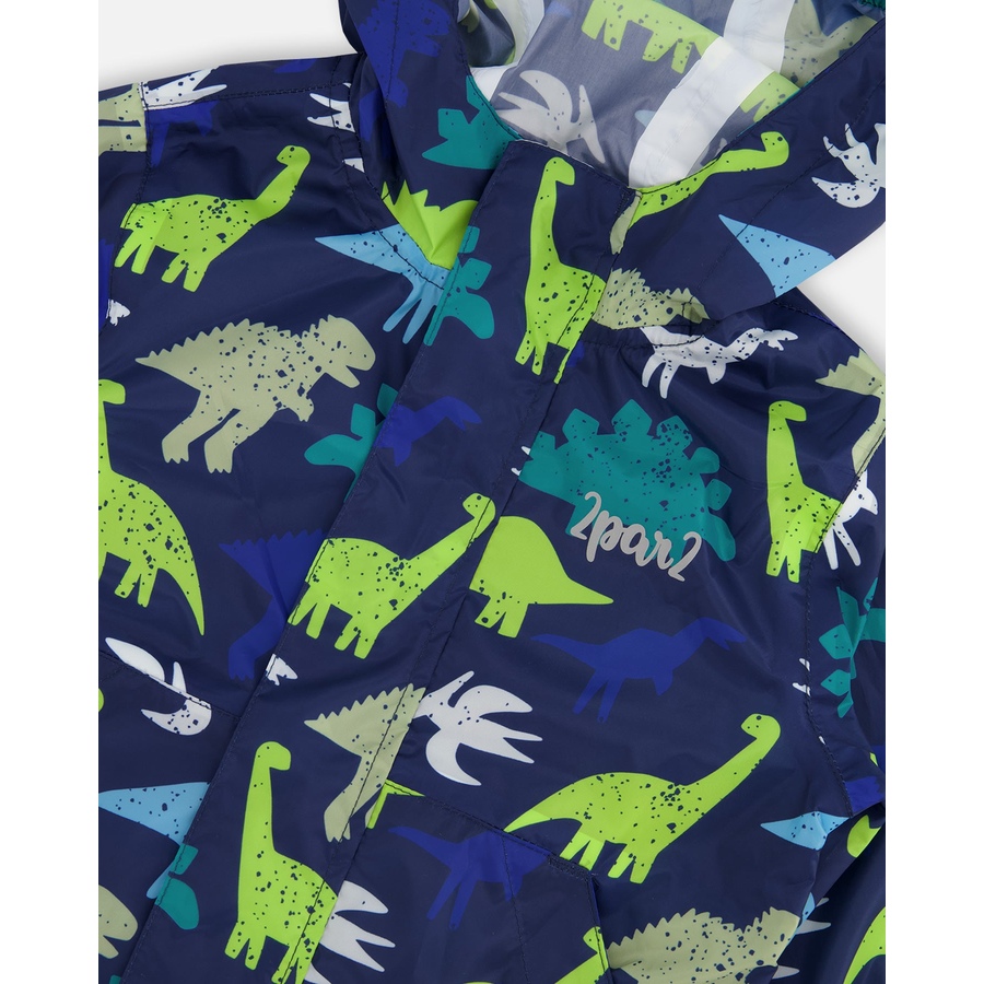 Image 930009_ALTMORE4.jpg, Product 930-009 / Price $44.80 - $48.30, Packable Dinosaur Windbreaker in Polyester from Deux par Deux on TSC.ca's Fashion department