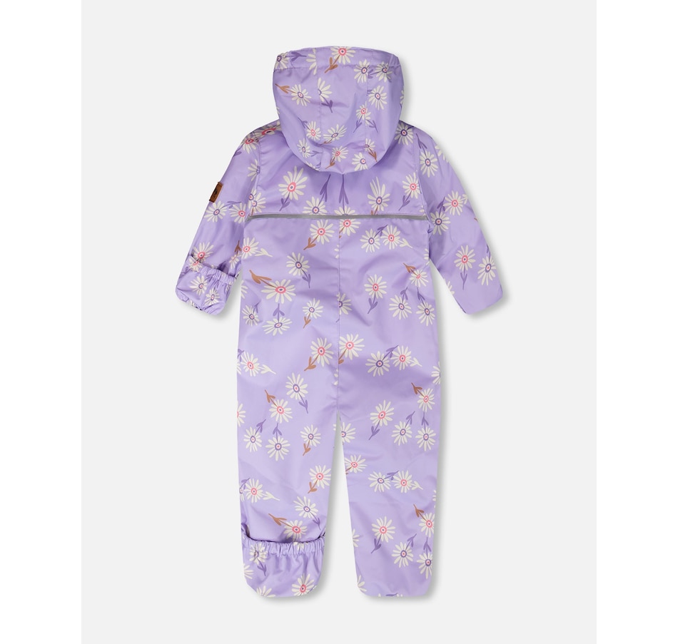 Image 930116_ALTMORE3.jpg, Product 930-116 / Price $89.00, Baby Mid-Season One-Piece Daisy Print Outerwear with Hat from Deux par Deux on TSC.ca's Fashion department