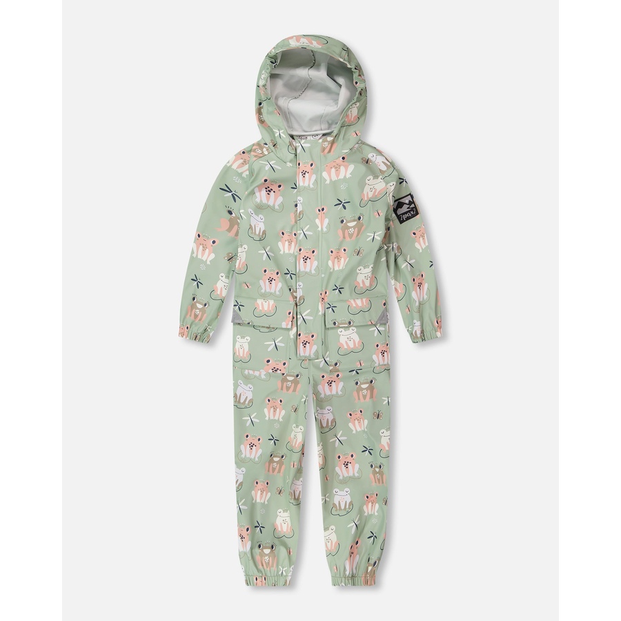 Image 930123.jpg, Product 930-123 / Price $83.30, Girl Rain One-Piece Animal Print in Polyurethane from Deux par Deux on TSC.ca's Fashion department