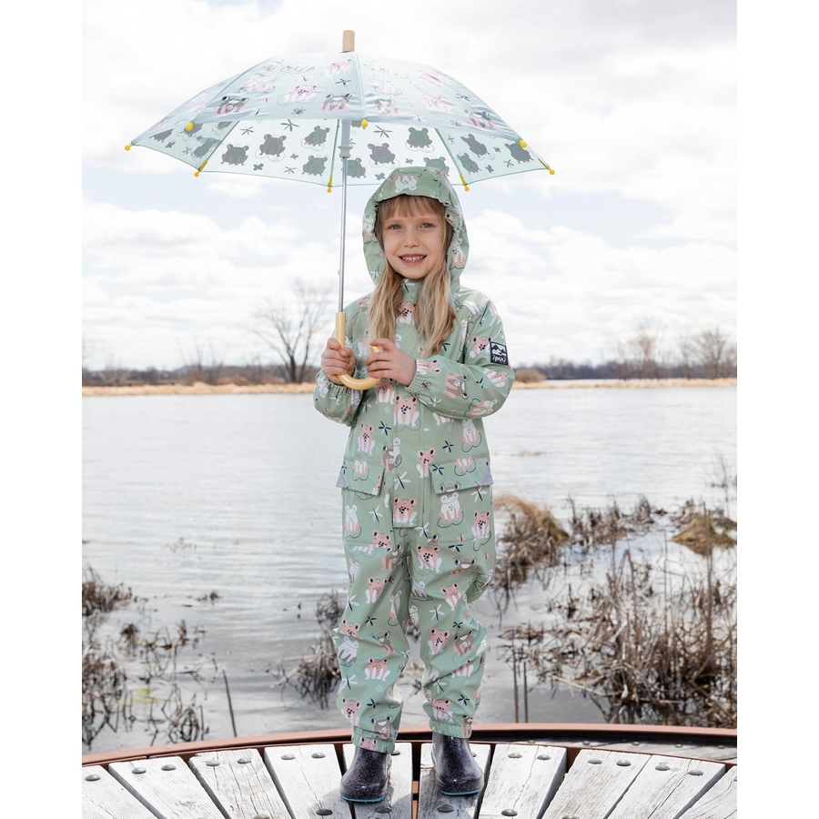 Image 930123_ALTMORE2.jpg, Product 930-123 / Price $83.30, Girl Rain One-Piece Animal Print in Polyurethane from Deux par Deux on TSC.ca's Fashion department