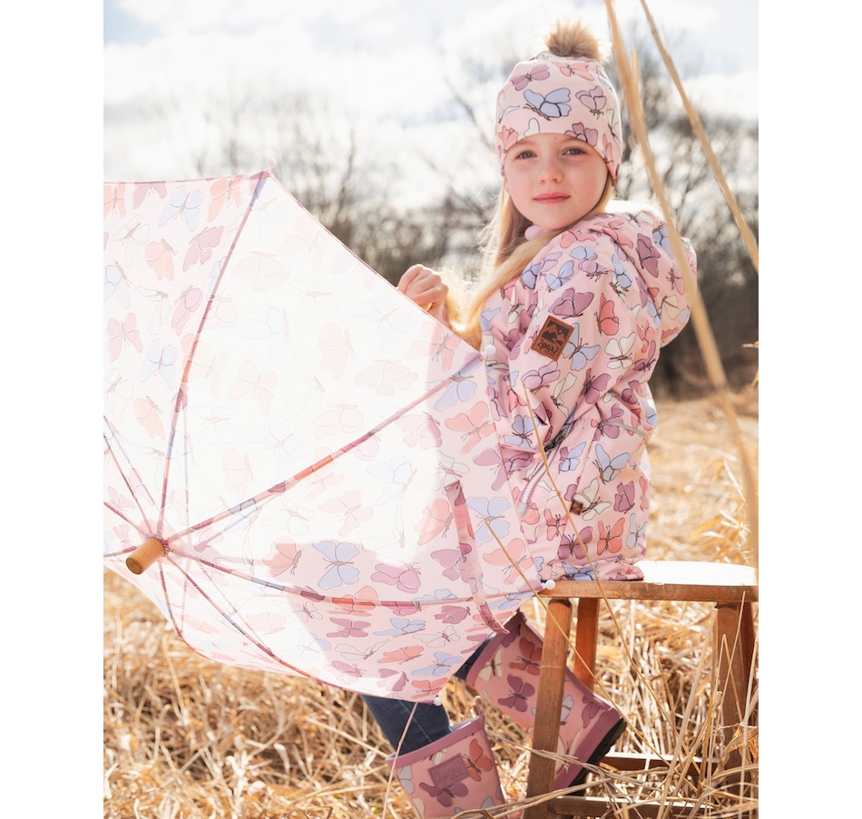 Image 930243_ALTMORE1.jpg, Product 930-243 / Price $25.00, Girl Color-Changing Animal Umbrella from Deux par Deux on TSC.ca's Fashion department