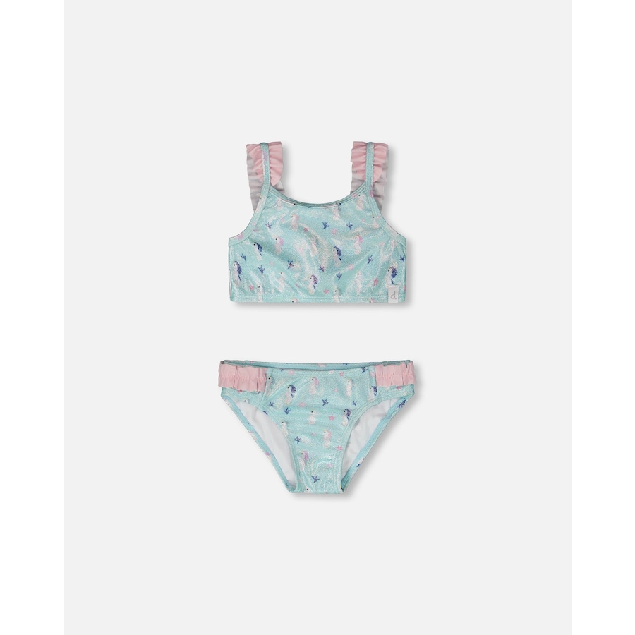 Image 930427_ST01.jpg, Product 930-427 / Price $23.00 - $24.50, Two-Piece Ruffle Seahorse Swimsuit from Deux par Deux on TSC.ca's Fashion department