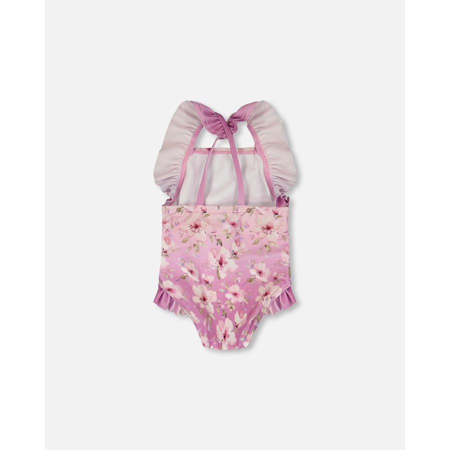 Image 930455_ALTMORE2.jpg, Product 930-455 / Price $21.00, One-Piece Ruffle Flower Print Swimsuit from Deux par Deux on TSC.ca's Fashion department