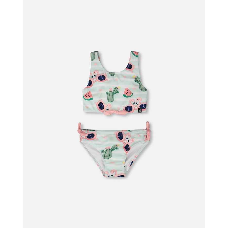 Image 930456.jpg, Product 930-456 / Price $23.00 - $24.50, Two-Piece Flamingo and Cactus Swimsuit from Deux par Deux on TSC.ca's Fashion department